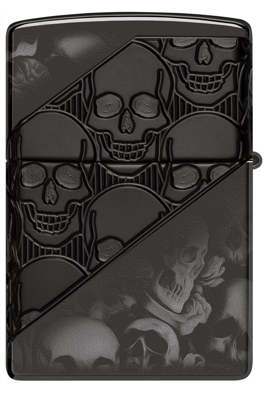diseño de collage de calaveras