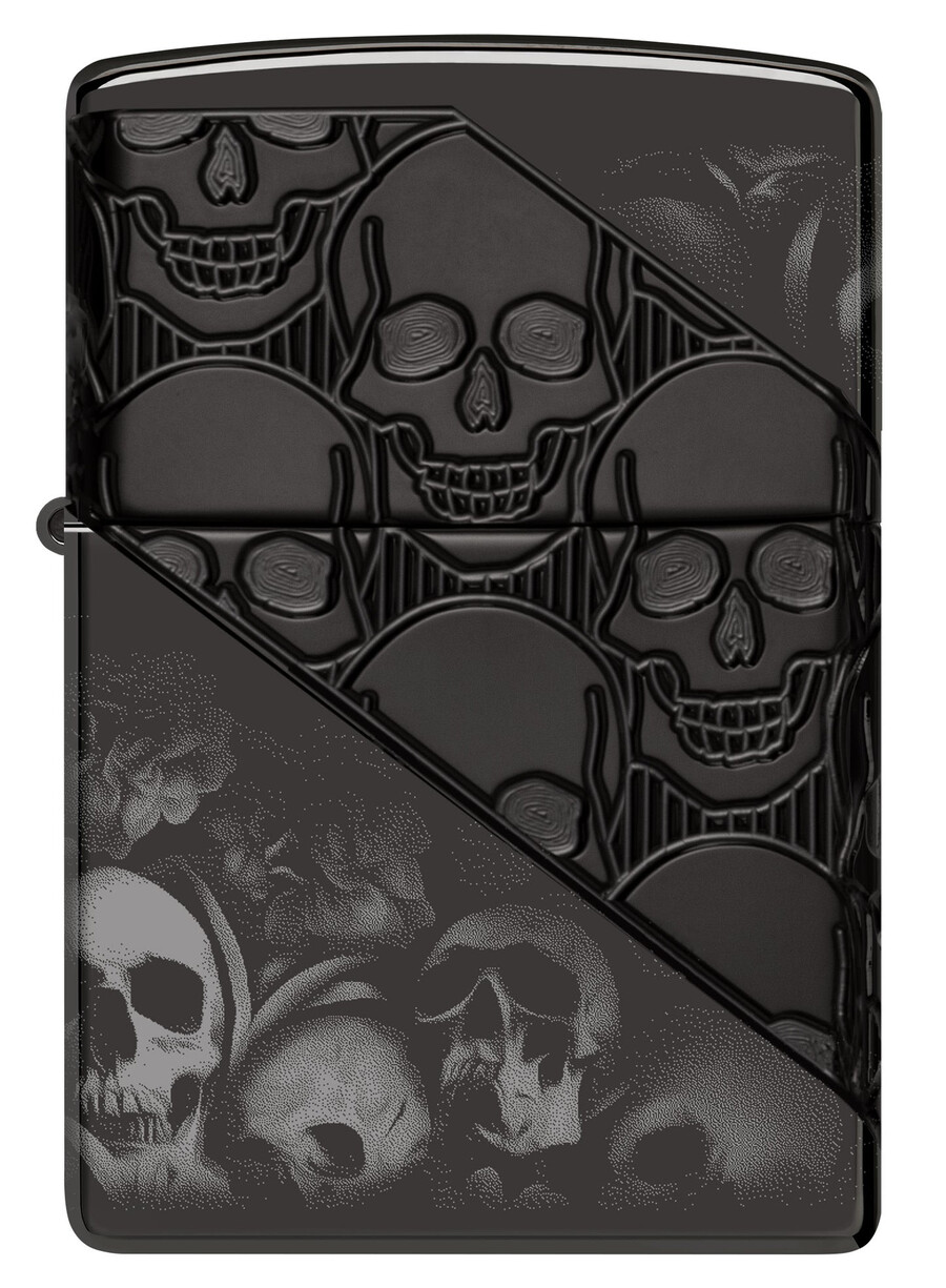 diseño de collage de calaveras