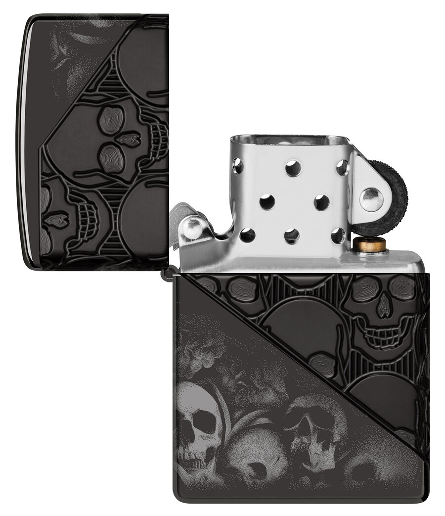 diseño de collage de calaveras
