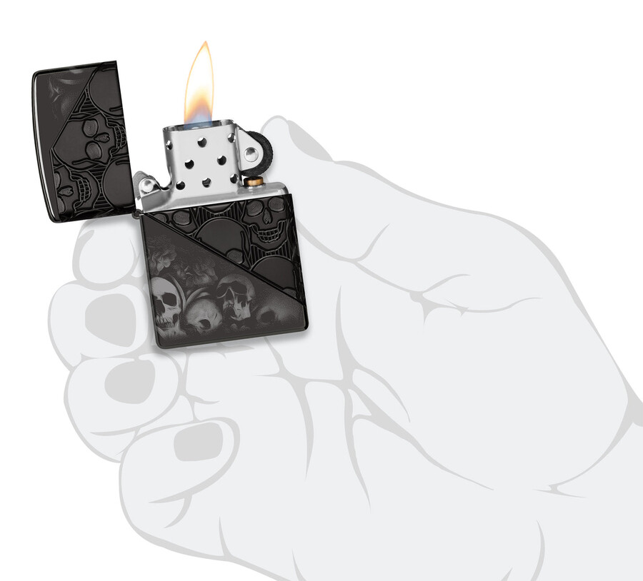 diseño de collage de calaveras