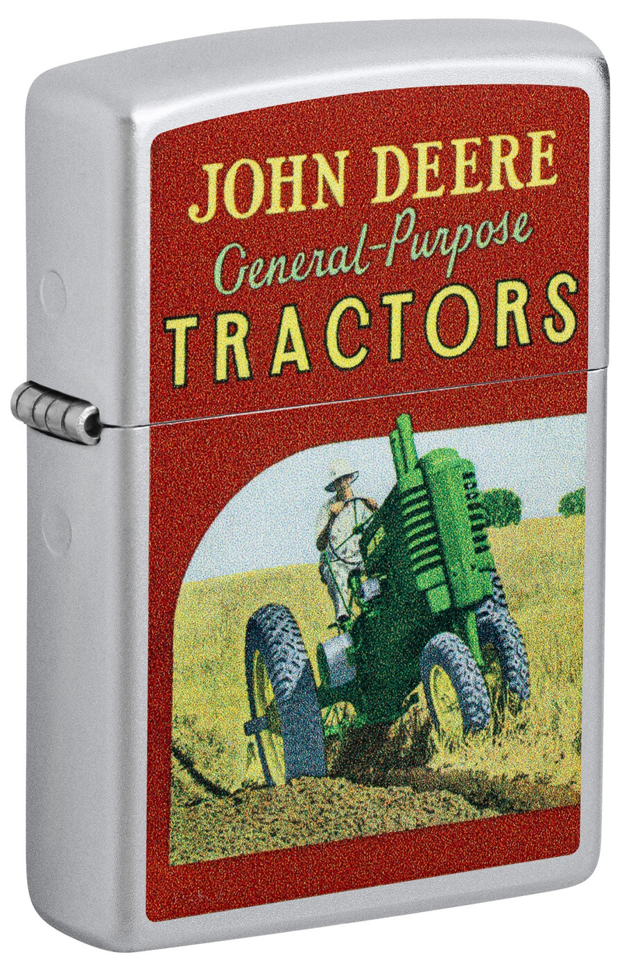 diseño de anuncio vintage de john deere