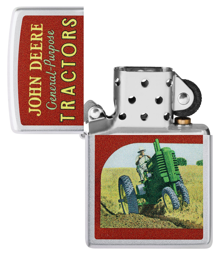 diseño de anuncio vintage de john deere