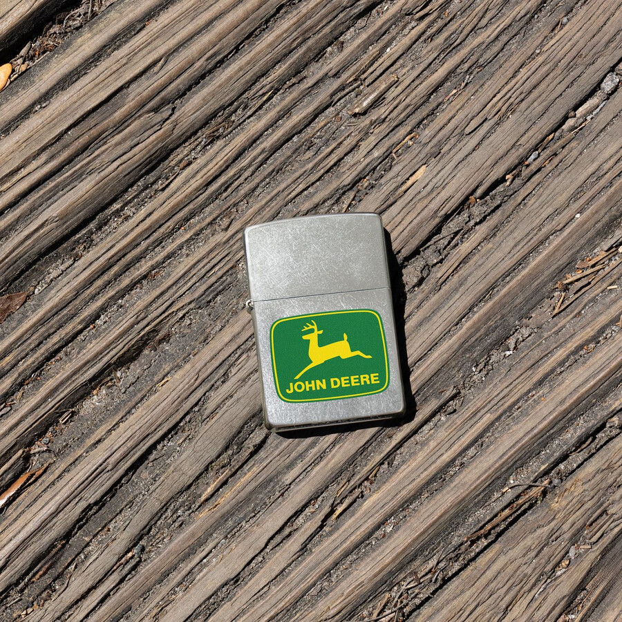 diseño del logotipo verde musgo de john deere