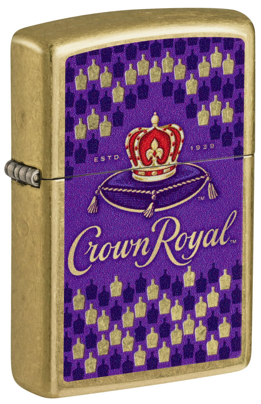 diseño de botella crown royal