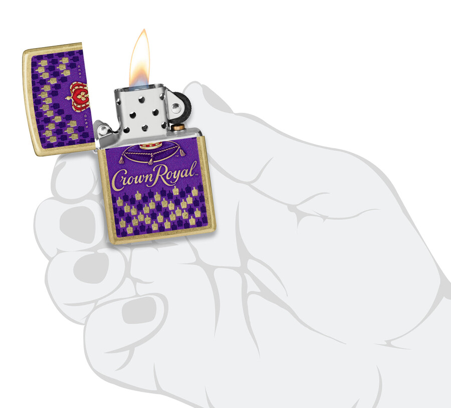 diseño de botella crown royal