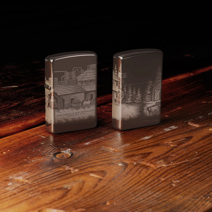 diseño de la destilería jack daniels