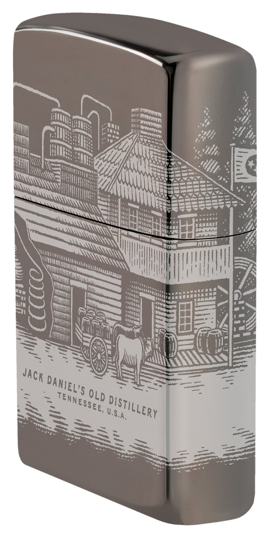 diseño de la destilería jack daniels
