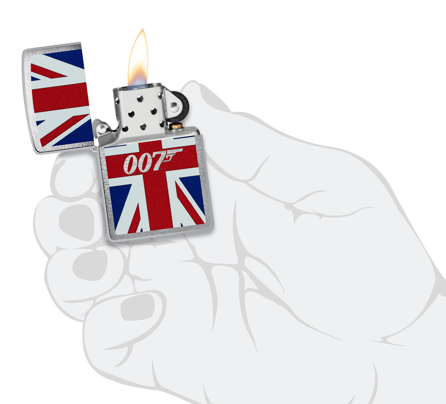 diseño de la union jack de james bond