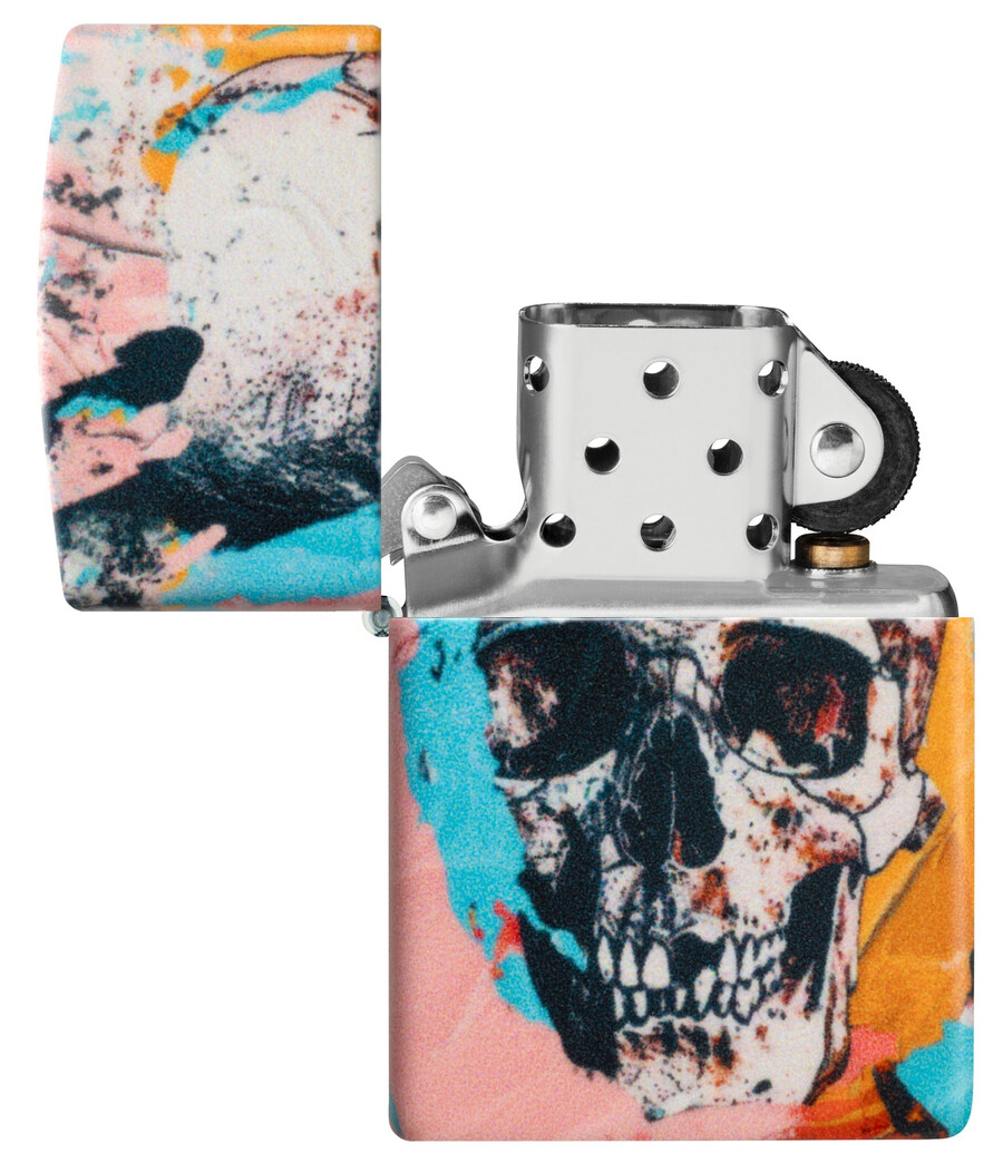 diseño de calavera de grafiti
