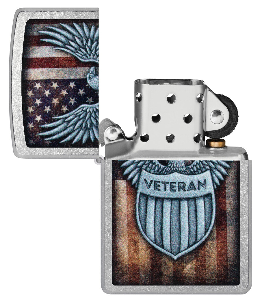 diseño del escudo de veteranos