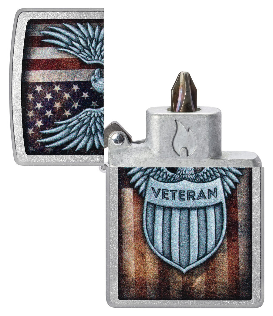 diseño del escudo de veteranos