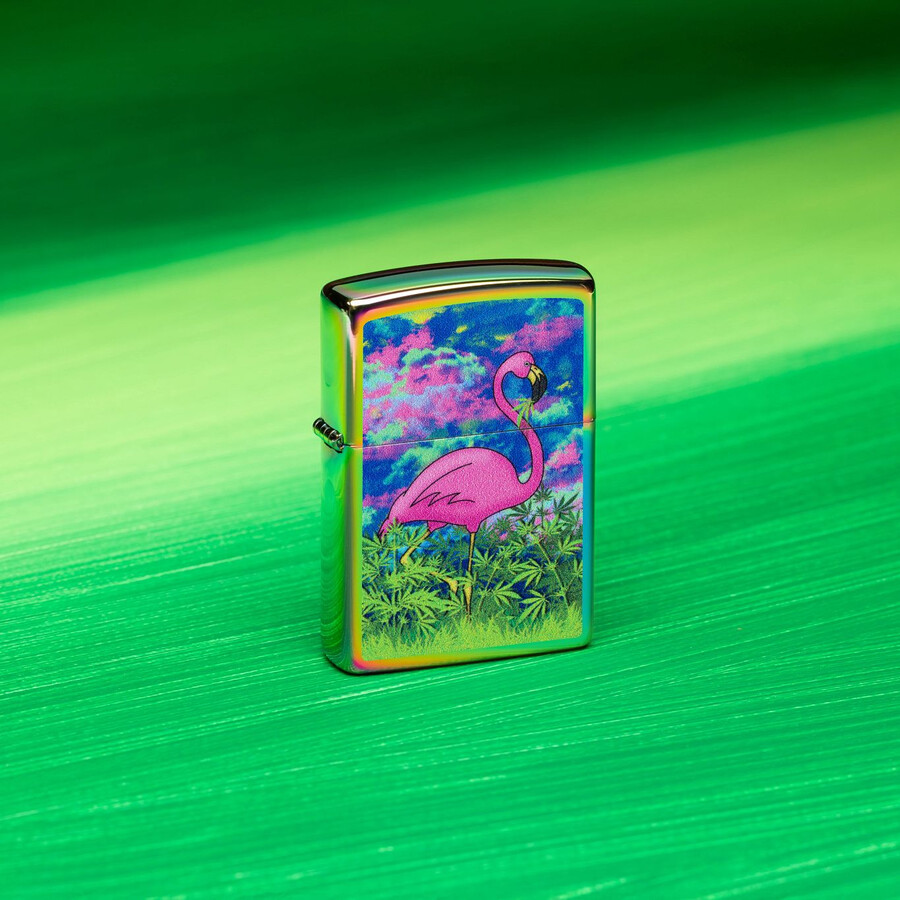 diseño de flamingo fields