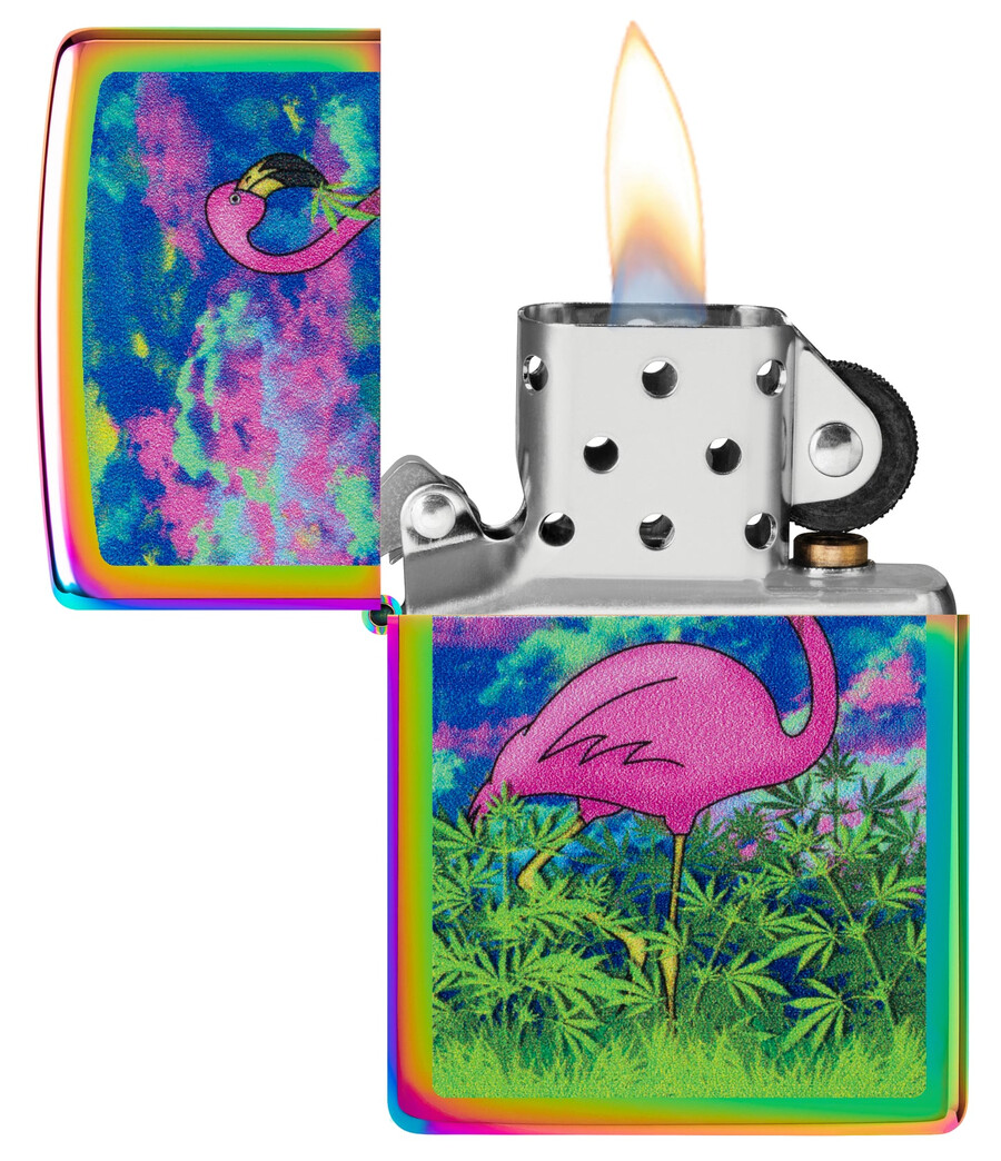 diseño de flamingo fields