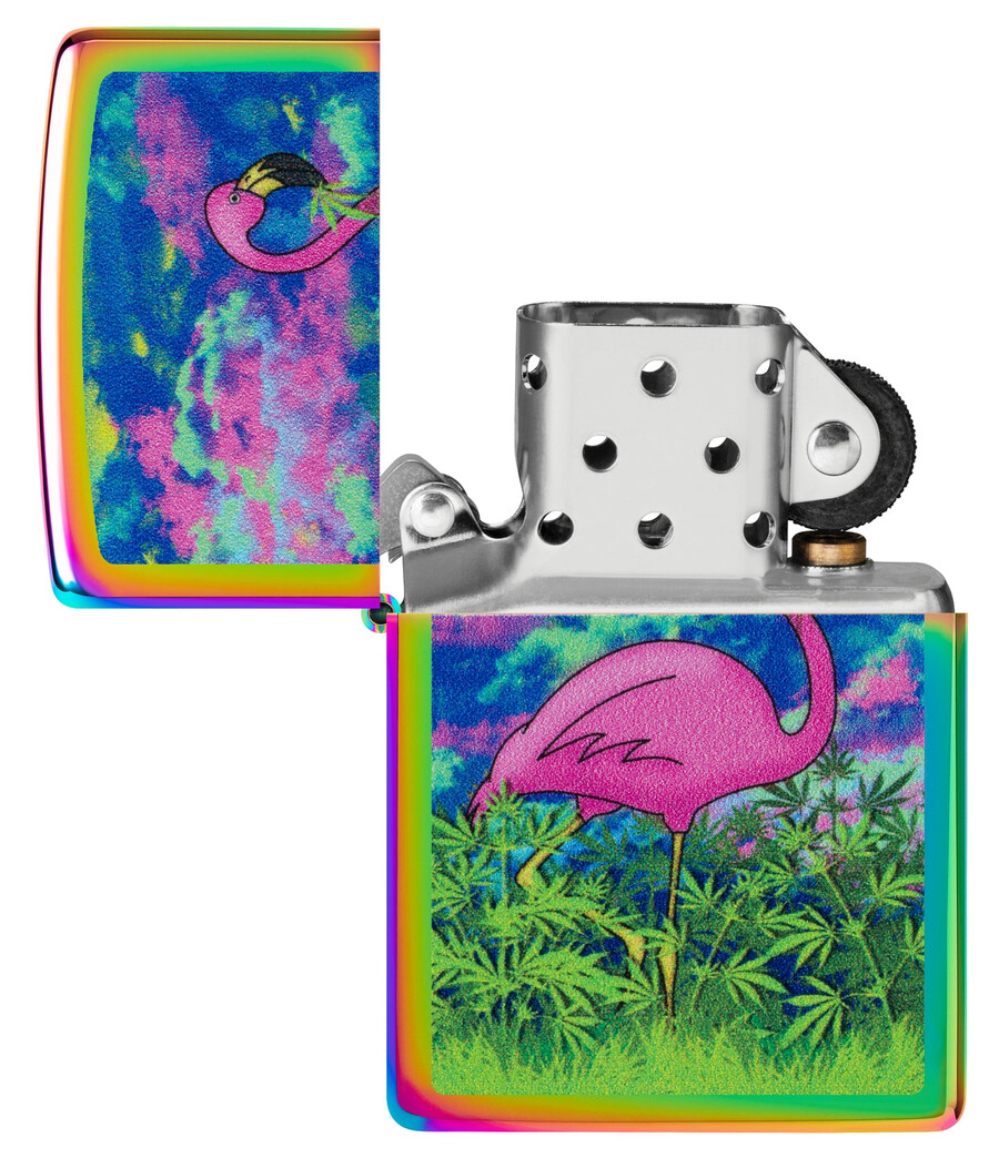 diseño de flamingo fields