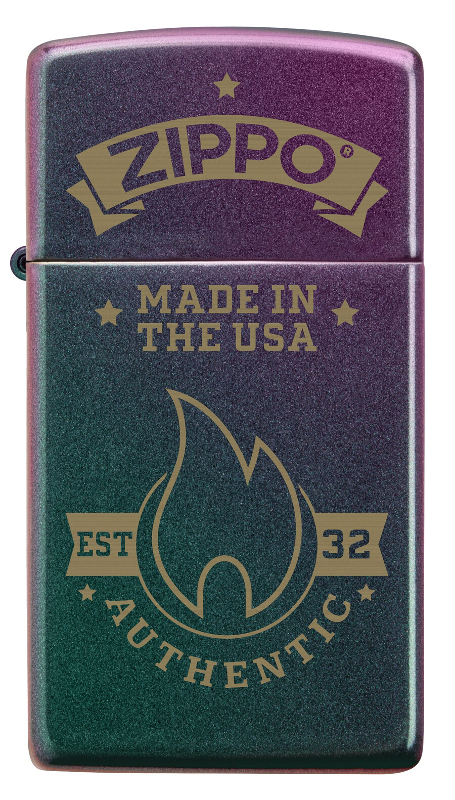 diseño auténtico de zippo