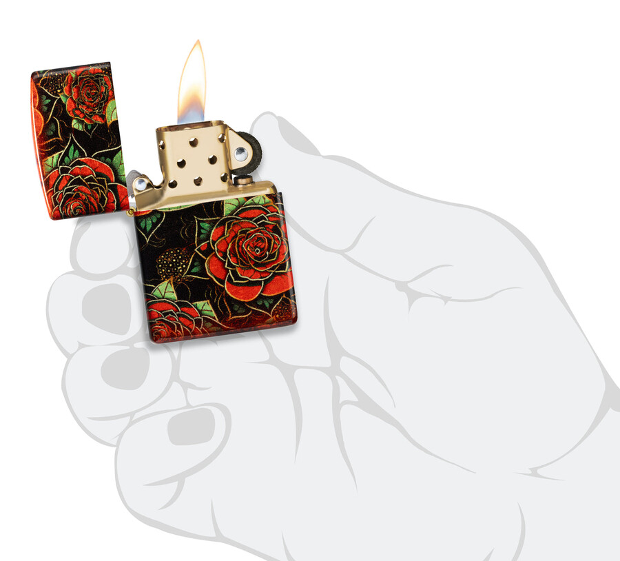 diseño de rosas florecientes