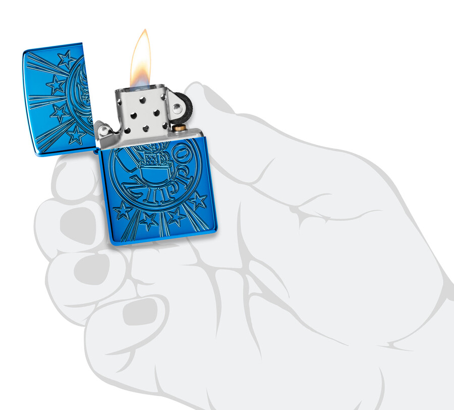 diseño zippo starburst