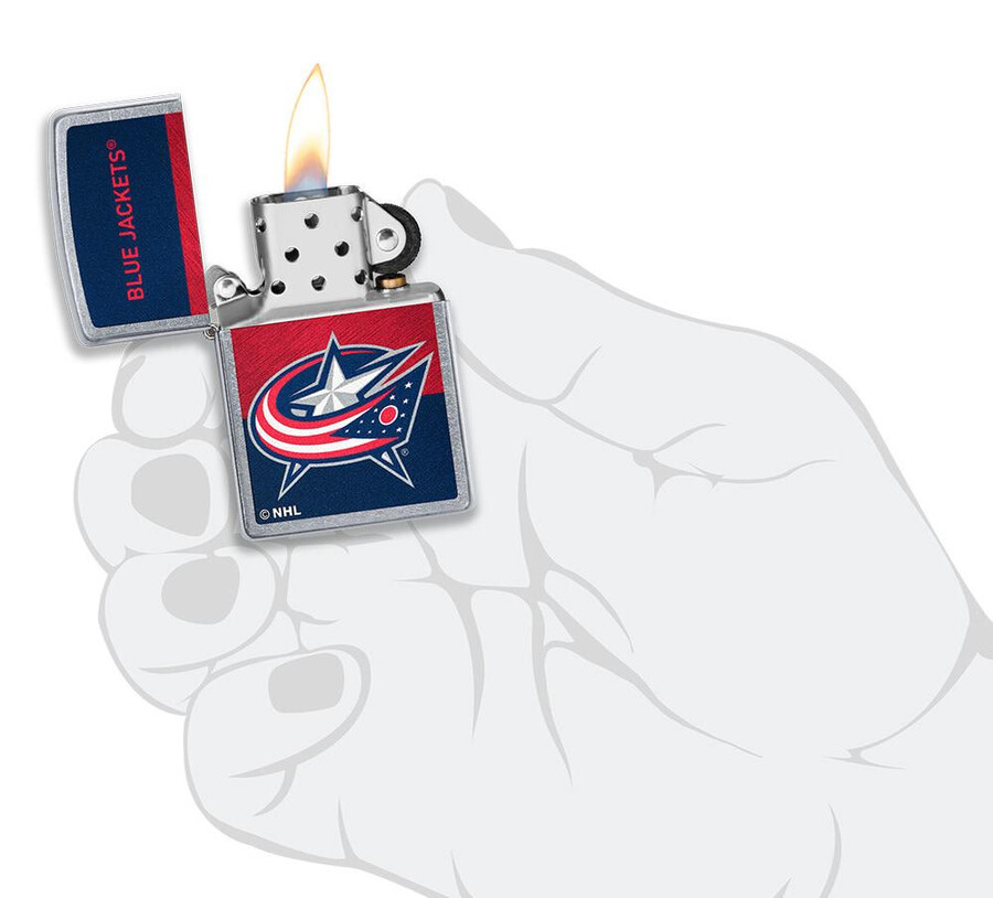 diseño icónico de los columbus blue jackets