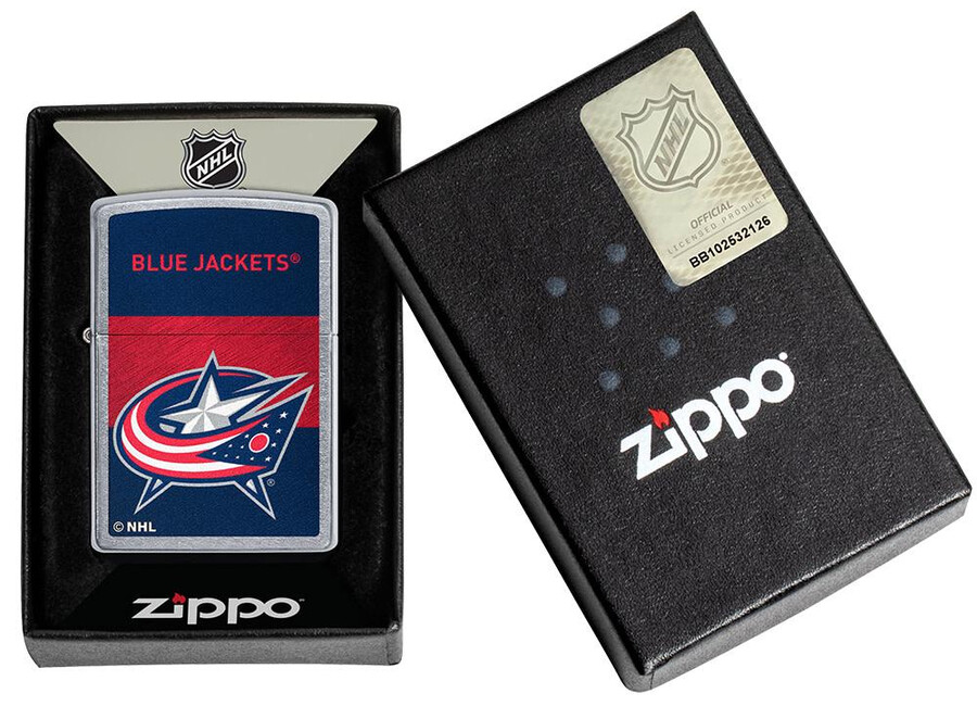 diseño icónico de los columbus blue jackets