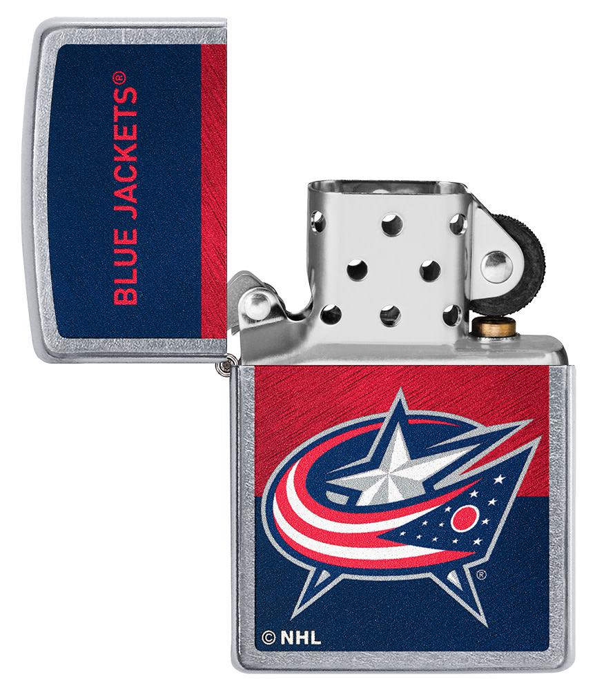 diseño icónico de los columbus blue jackets