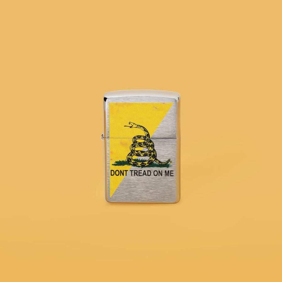 diseño de bandera dont tread on me