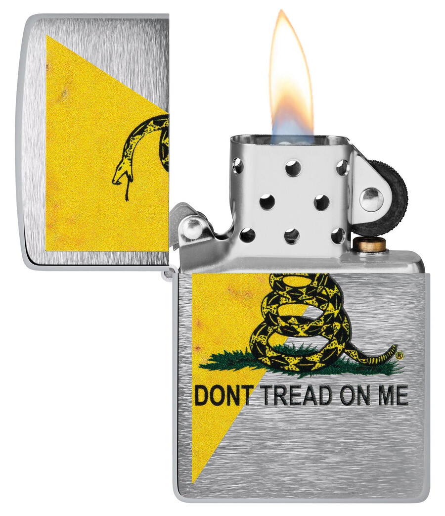diseño de bandera dont tread on me
