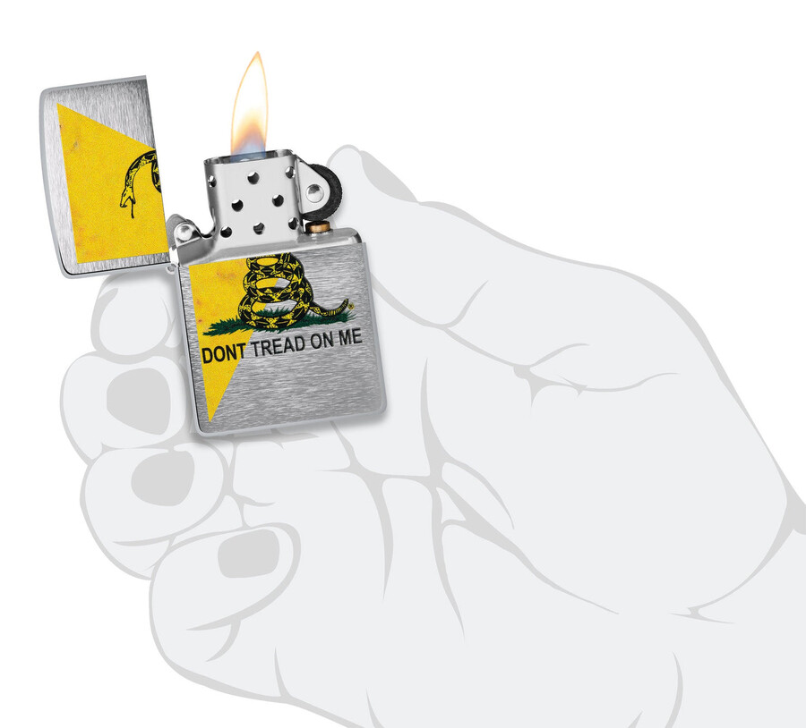 diseño de bandera dont tread on me