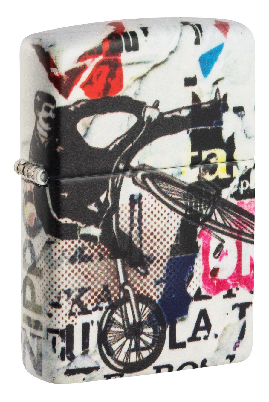 diseño de arte pop de zippo