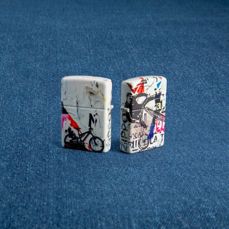 diseño de arte pop de zippo