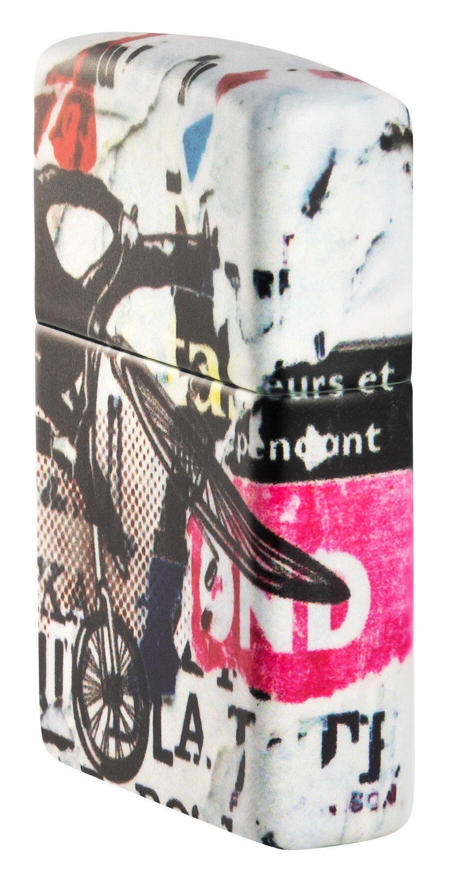 diseño de arte pop de zippo