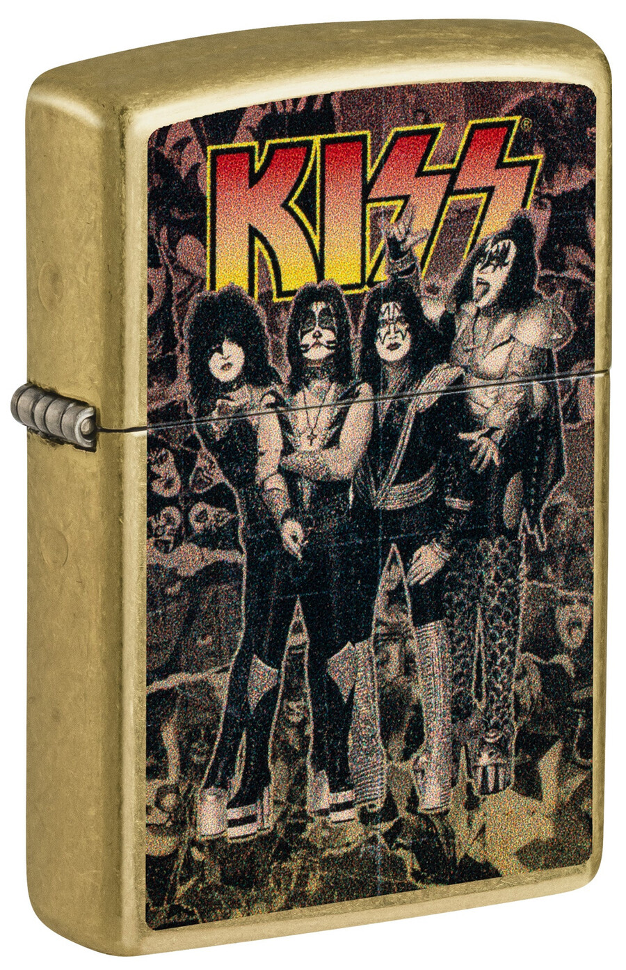 diseño de carátula de álbum kiss