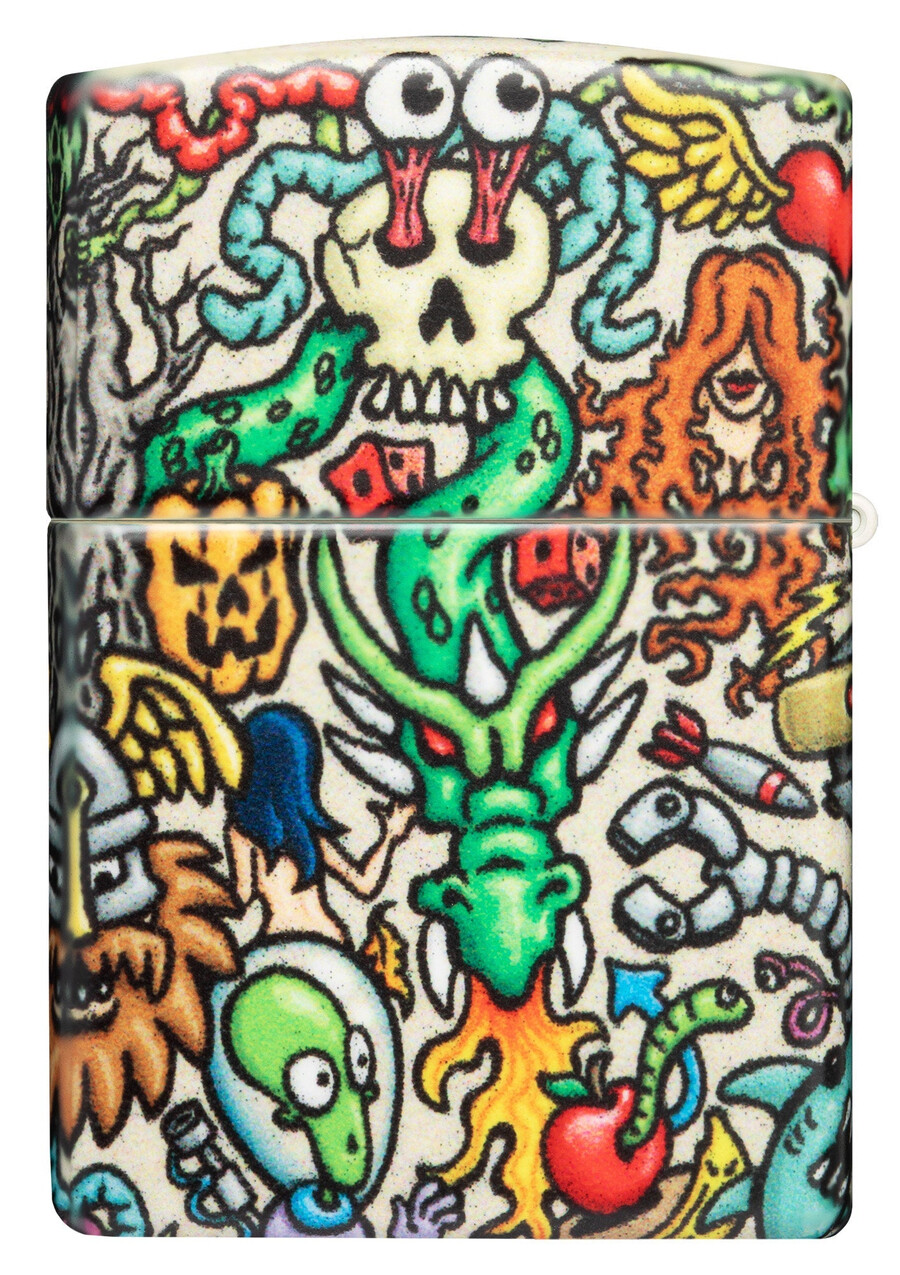 diseño de collage loco