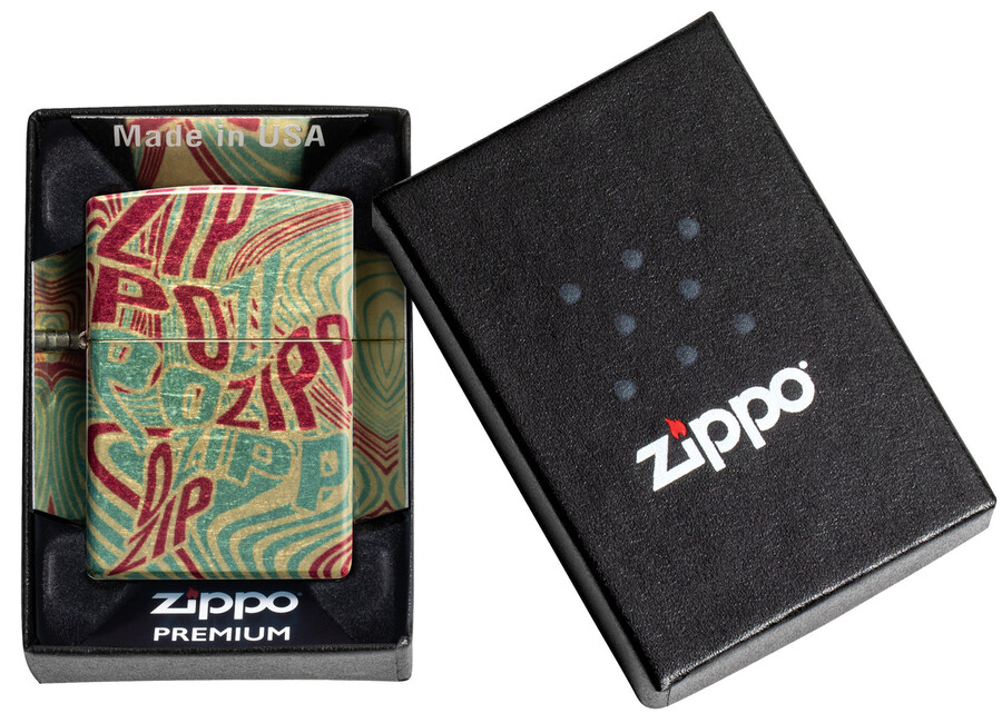 diseño zippo zag
