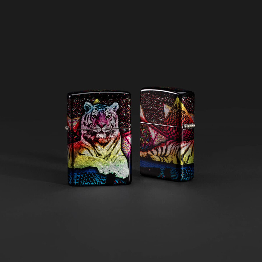 diseño de tigre místico