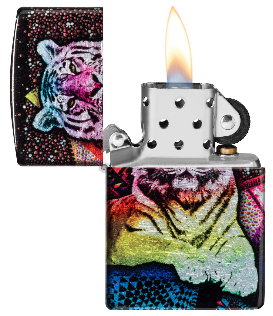 diseño de tigre místico