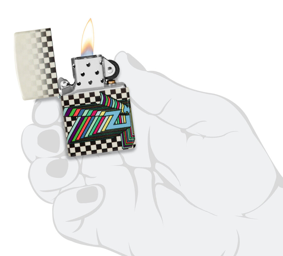 diseño nostálgico de zippo