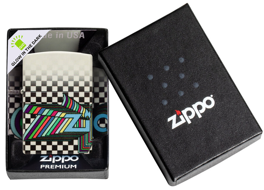 diseño nostálgico de zippo