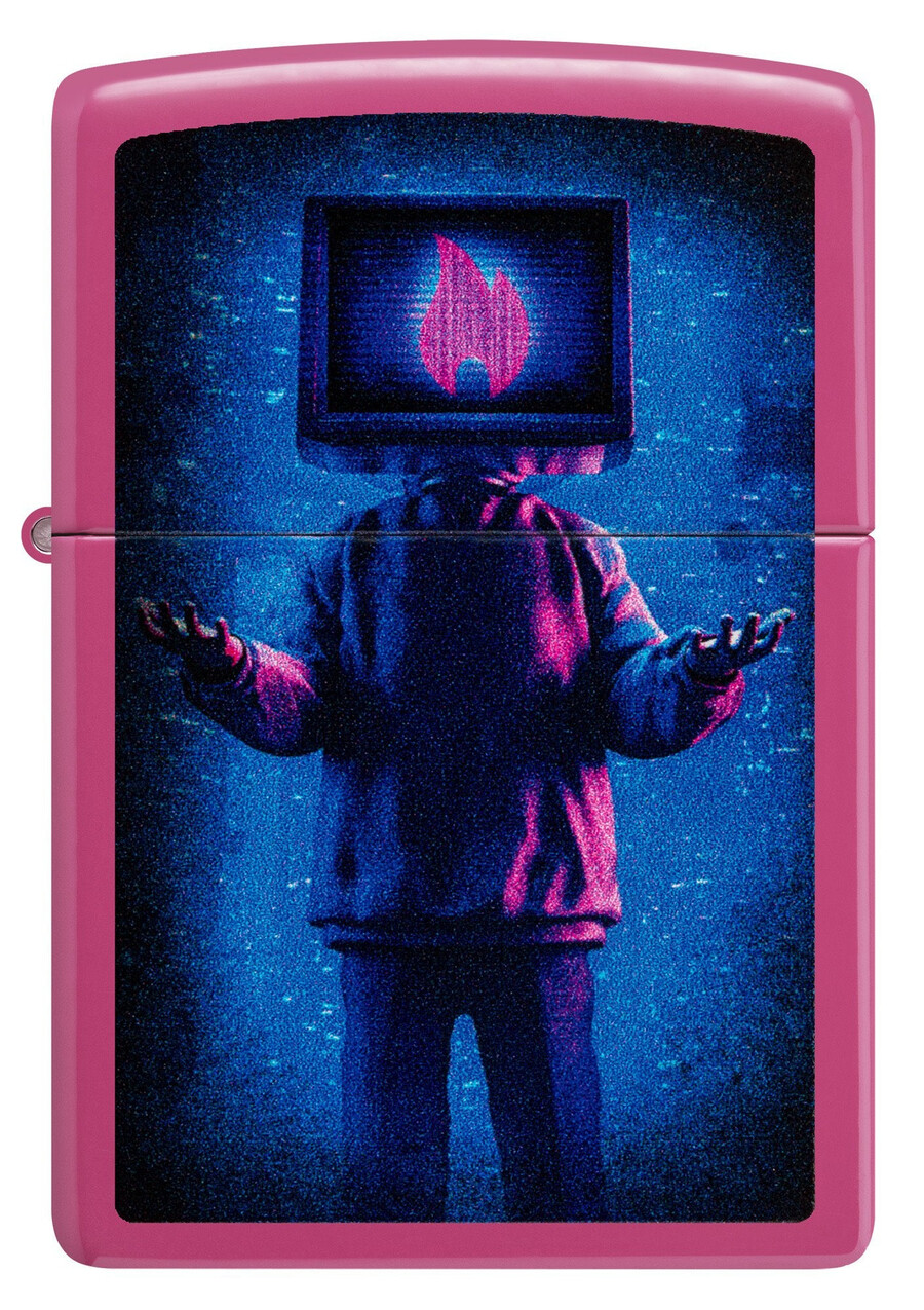 diseño de flame tv man