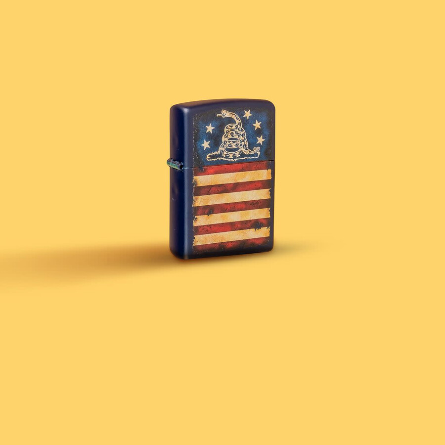 diseño de bandera vintage dont tread on me