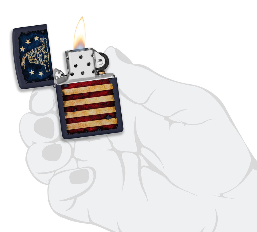 diseño de bandera vintage dont tread on me