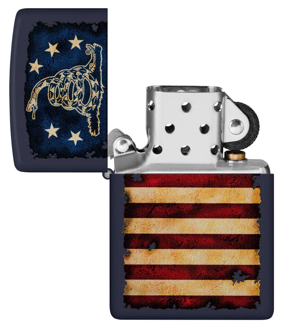 diseño de bandera vintage dont tread on me