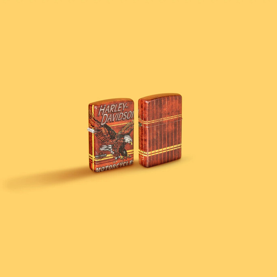 diseño de águila voladora de harley-davidson