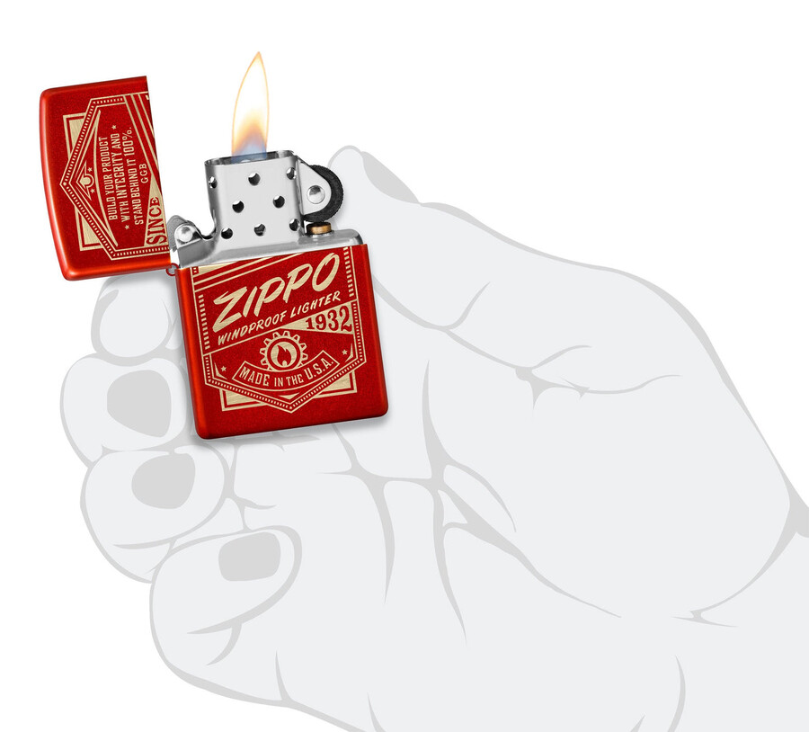 diseño de zippo it works