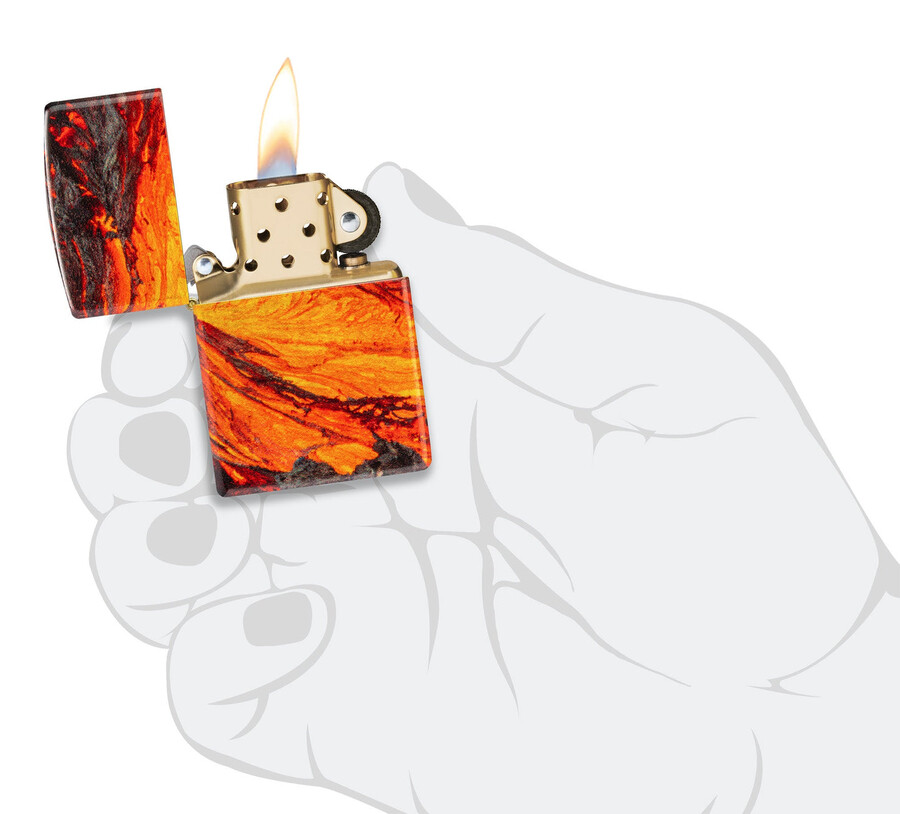 diseño de flujo de lava