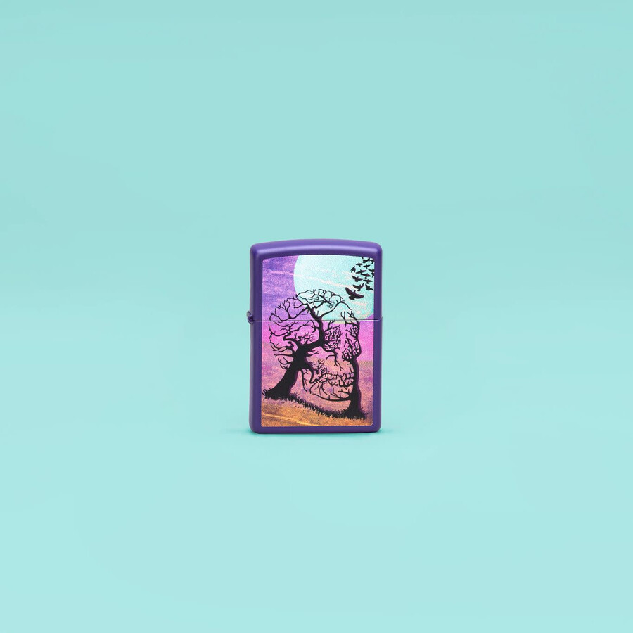 diseño de árbol de calavera