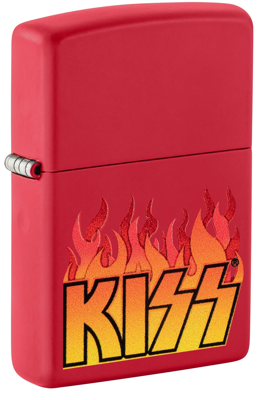 diseño del logotipo en llamas de kiss