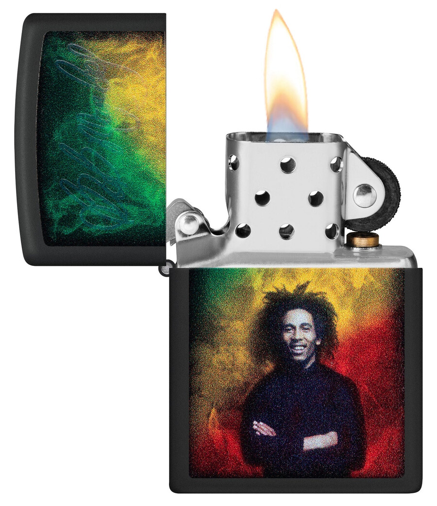 diseño exclusivo de bob marley black light