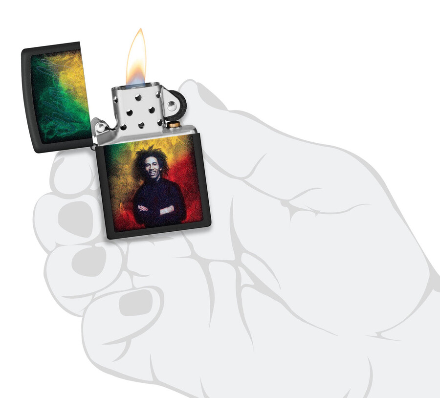 diseño exclusivo de bob marley black light