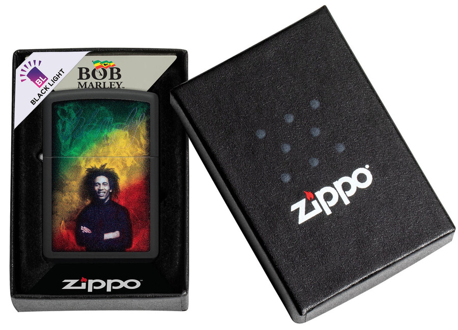 diseño exclusivo de bob marley black light