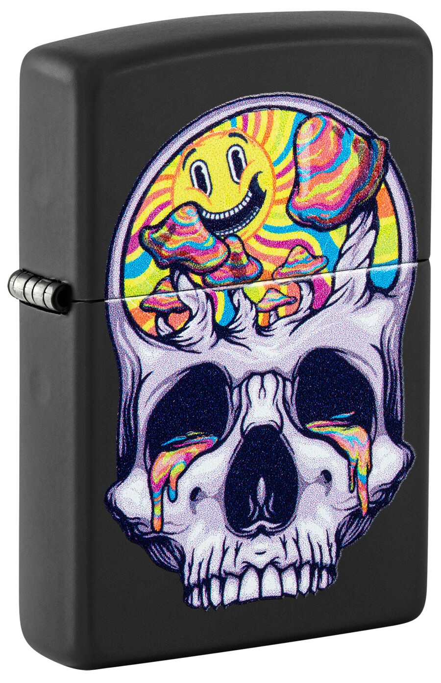 diseño de calavera y luna
